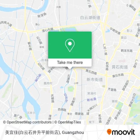 美宜佳(白云石井升平前街店) map