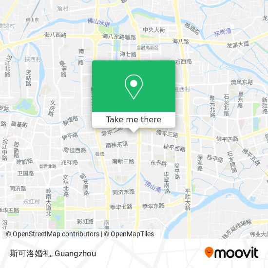 斯可洛婚礼 map