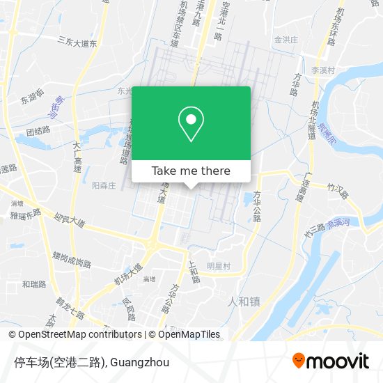 停车场(空港二路) map