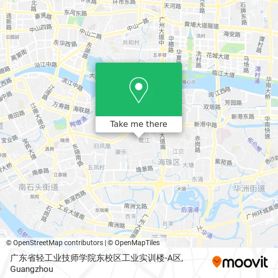 广东省轻工业技师学院东校区工业实训楼-A区 map