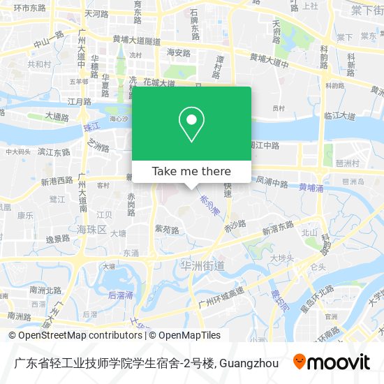 广东省轻工业技师学院学生宿舍-2号楼 map