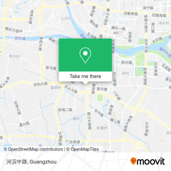 河滨中路 map