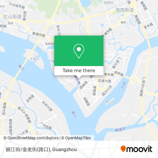 丽江街/金友街(路口) map