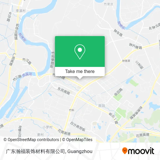 广东瀚福装饰材料有限公司 map