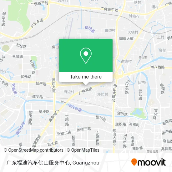 广东福迪汽车佛山服务中心 map