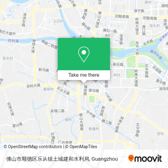 佛山市顺德区乐从镇土城建和水利局 map