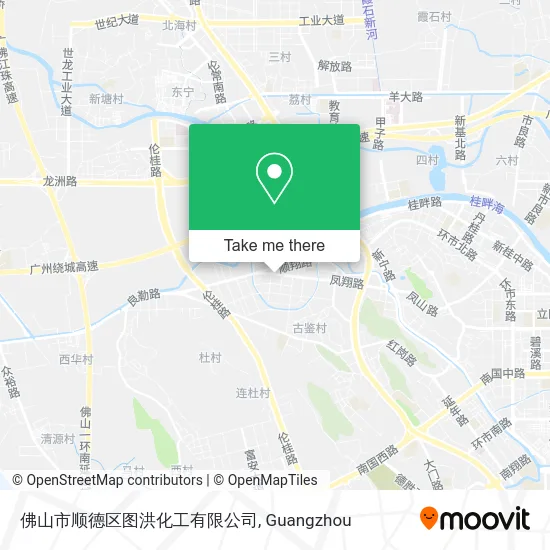 佛山市顺德区图洪化工有限公司 map