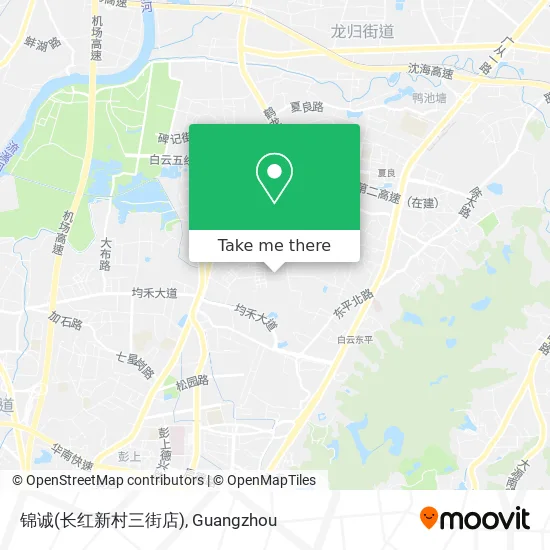 锦诚(长红新村三街店) map