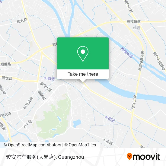 骏安汽车服务(大岗店) map