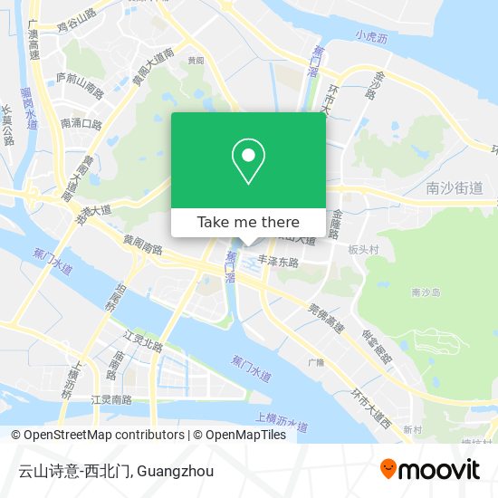 云山诗意-西北门 map