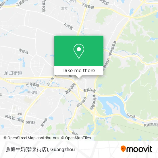 燕塘牛奶(碧泉街店) map