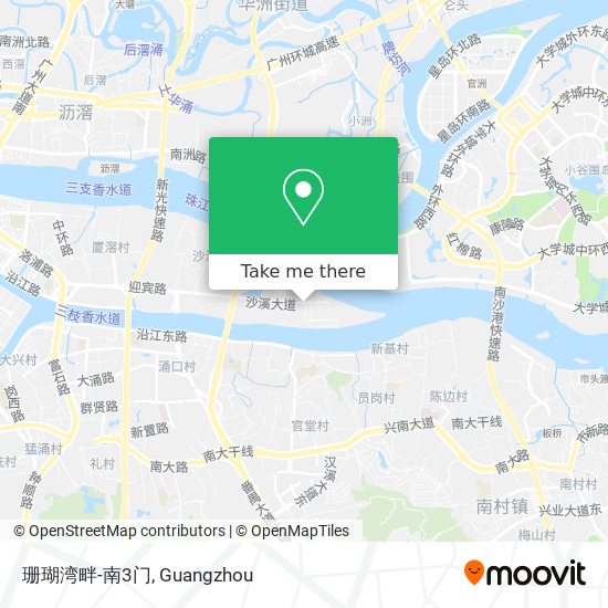 珊瑚湾畔-南3门 map