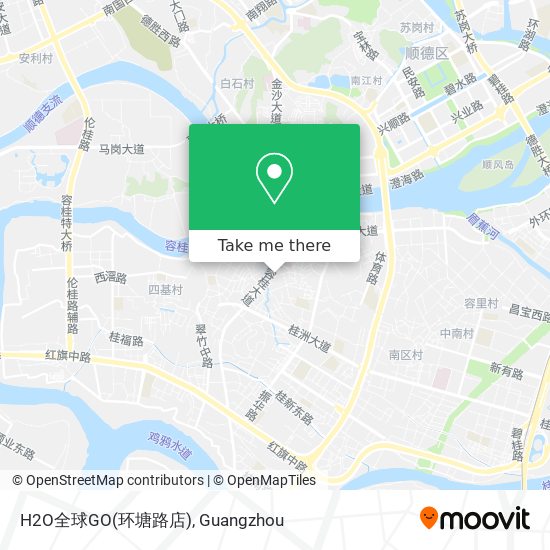 H2O全球GO(环塘路店) map