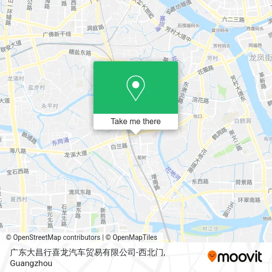 广东大昌行喜龙汽车贸易有限公司-西北门 map