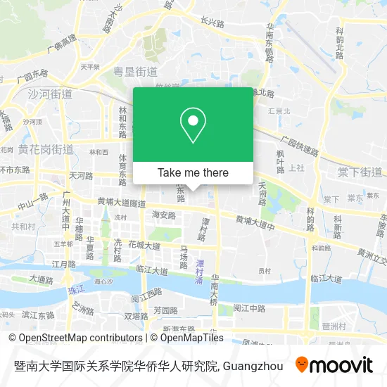 暨南大学国际关系学院华侨华人研究院 map
