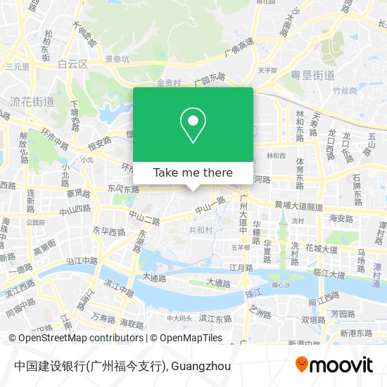 中国建设银行(广州福今支行) map