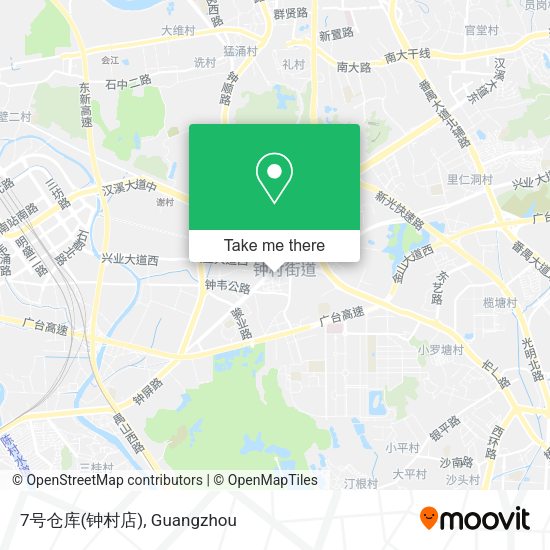 7号仓库(钟村店) map