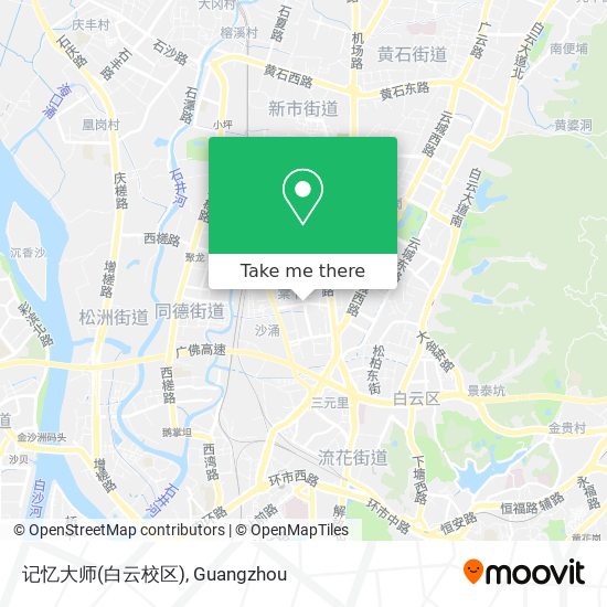 记忆大师(白云校区) map