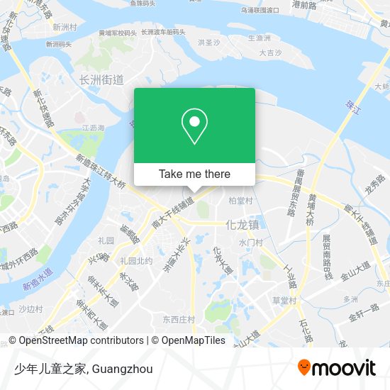 少年儿童之家 map