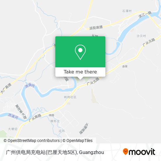 广州供电局充电站(巴厘天地5区) map