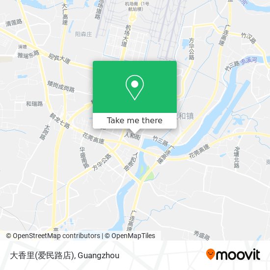 大香里(爱民路店) map