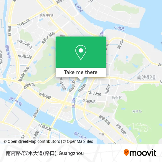 南府路/滨水大道(路口) map