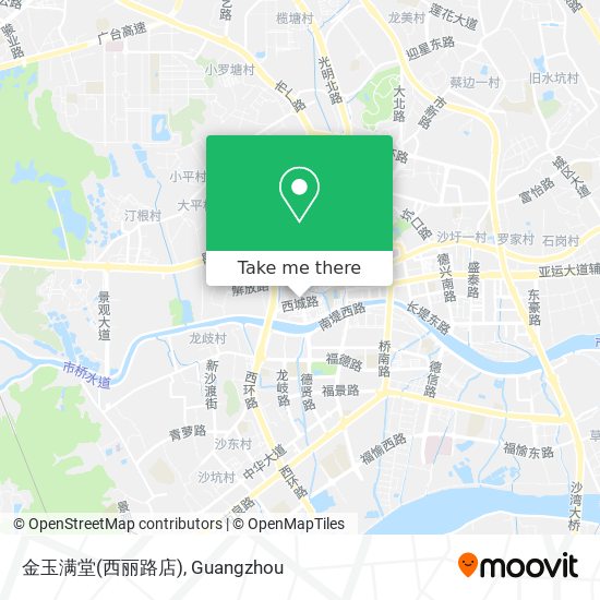 金玉满堂(西丽路店) map