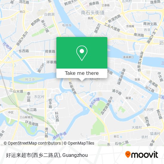 好运来超市(西乡二路店) map