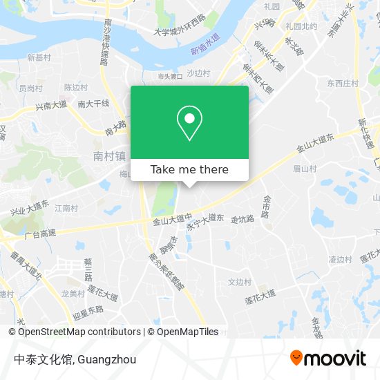 中泰文化馆 map