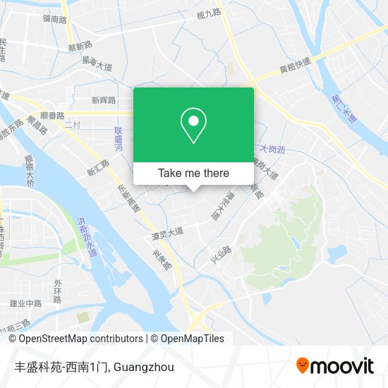 丰盛科苑-西南1门 map