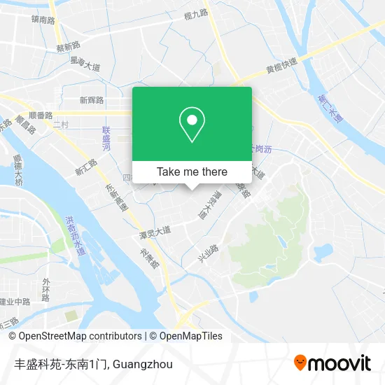 丰盛科苑-东南1门 map