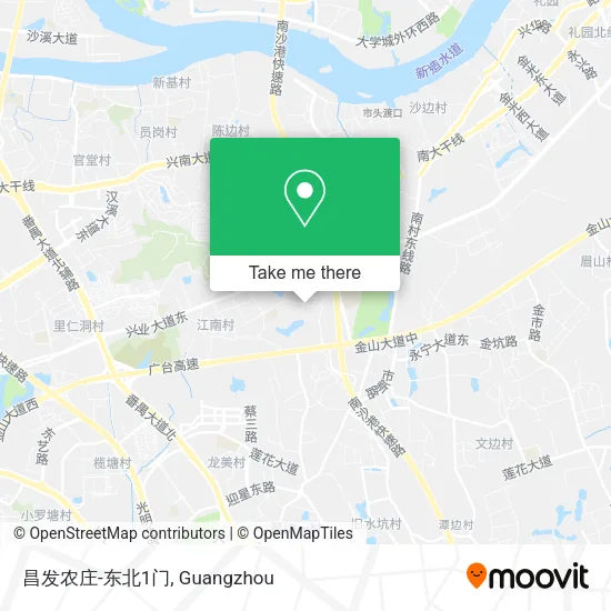 昌发农庄-东北1门 map