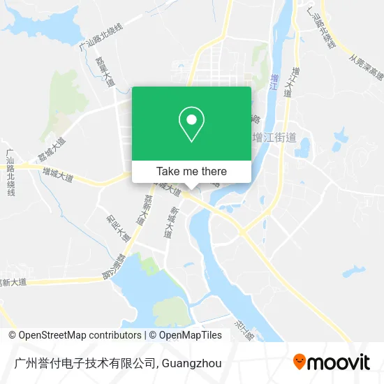 广州誉付电子技术有限公司 map
