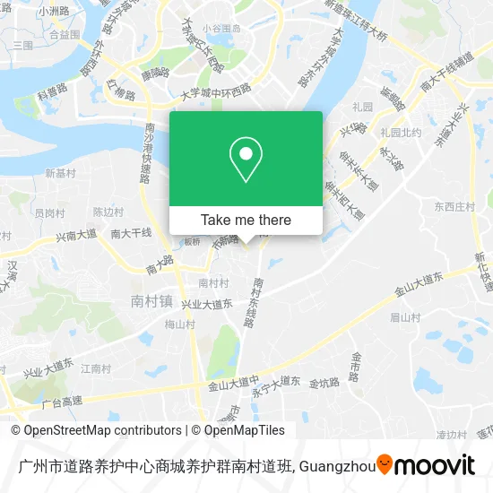 广州市道路养护中心商城养护群南村道班 map