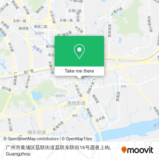 广州市黄埔区荔联街道荔联东联街16号愿者上钩 map