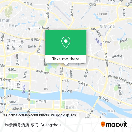 维景商务酒店-东门 map