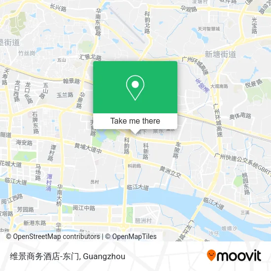 维景商务酒店-东门 map