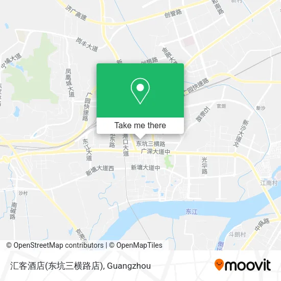 汇客酒店(东坑三横路店) map
