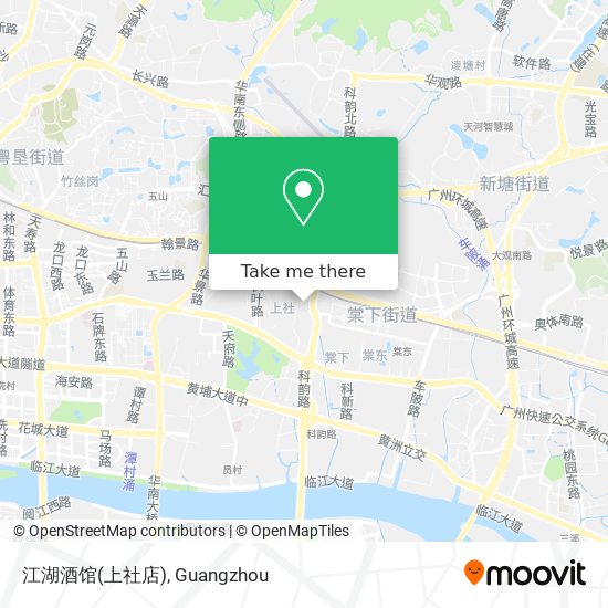 江湖酒馆(上社店) map
