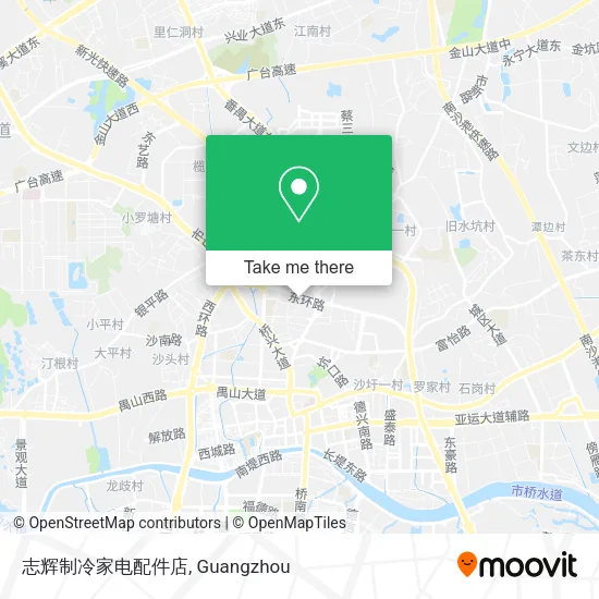 志辉制冷家电配件店 map