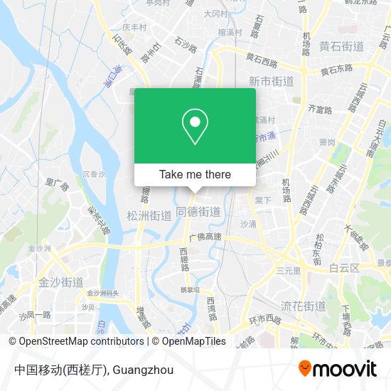中国移动(西槎厅) map