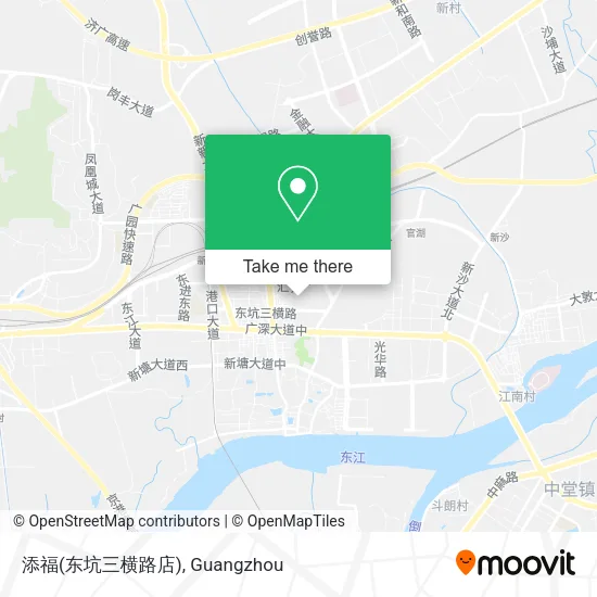 添福(东坑三横路店) map
