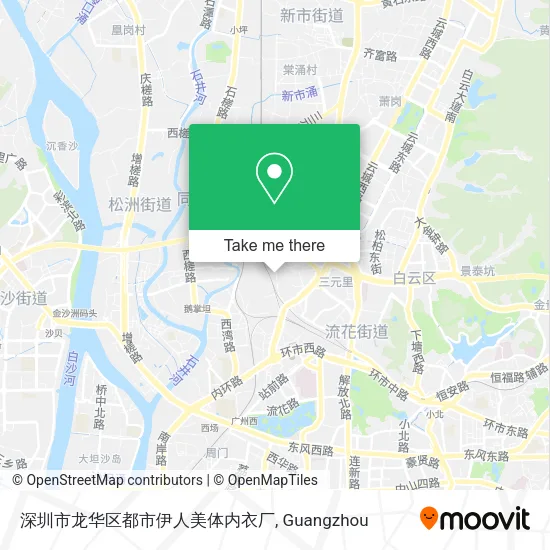 深圳市龙华区都市伊人美体内衣厂 map