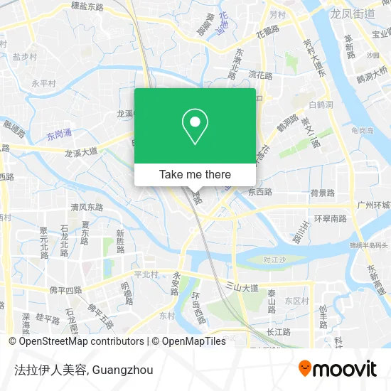 法拉伊人美容 map