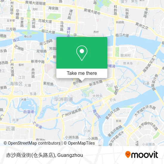 赤沙商业街(仓头路店) map