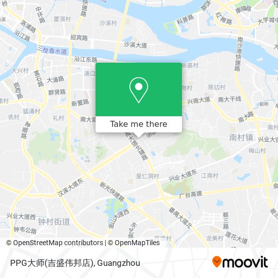 PPG大师(吉盛伟邦店) map