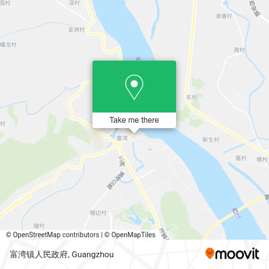 富湾镇人民政府 map