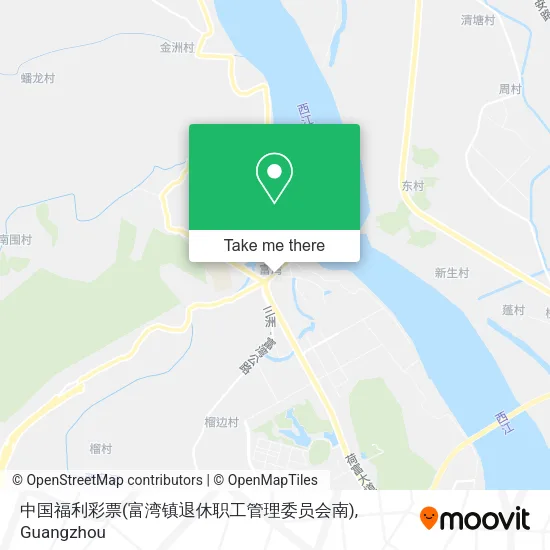 中国福利彩票(富湾镇退休职工管理委员会南) map