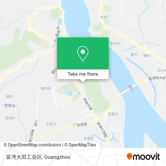富湾大田工业区 map