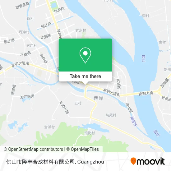 佛山市隆丰合成材料有限公司 map